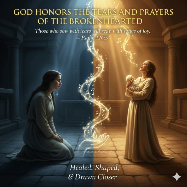 God Honors the Tears and Prayers of the Brokenhearted