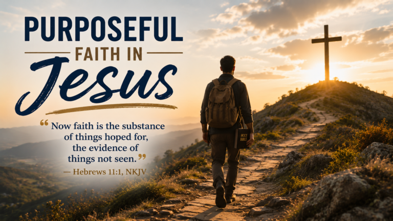 Purposeful Faith in Jesus